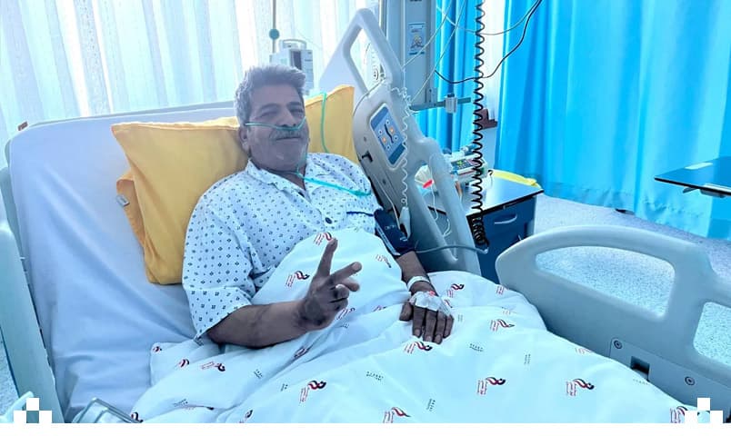 بازگشت به زندگی بیمار قلبی در بیمارستان فوق تخصصی رضوی