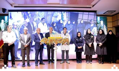 مراسم روز جهانی ایمنی بیمار در بیمارستان فوق تخصصی رضوی برگزار شد