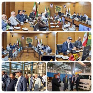 نشست و بازدید هلدینگ سرمایه گذاری بین المللی الدولیه عراق از بیمارستان رضوی