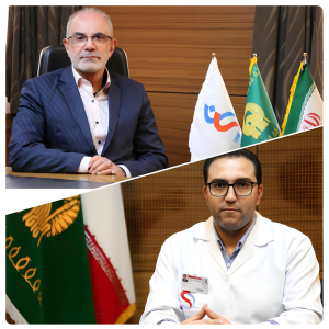 تبریک مدیرعامل بیمارستان رضوی به سوپروایزر نمونه دانشگاه علوم پزشکی مشهد