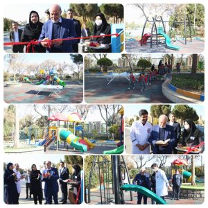 با عنایت و حمایت مدیرعامل محترم بیمارستان رضوی، فضاهای بازی جدید ویژه فرزندان بیماران و پرسنل بیمارستان، آماده و بازسازی شد.