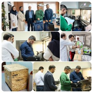 نصب و راه‌اندازی دستگاه دیسپنسر در بخش سیکلوترون پزشکی هسته‌ای بیمارستان رضوی